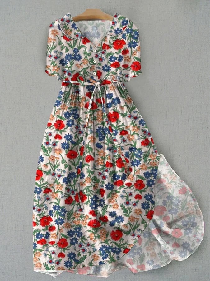 Rosaline - Wildflower Printed Dress