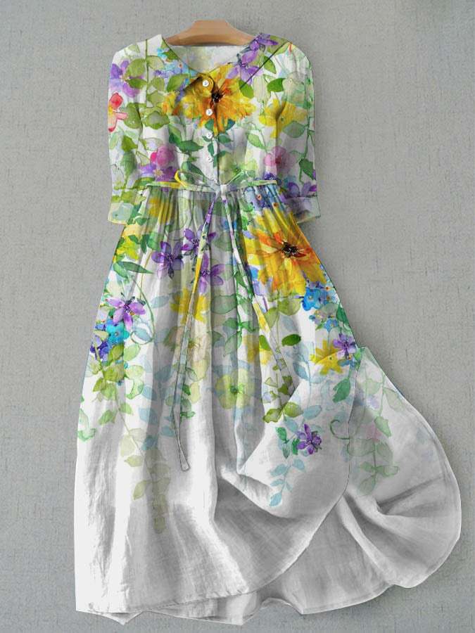 Maila - Feminine Floral Dress