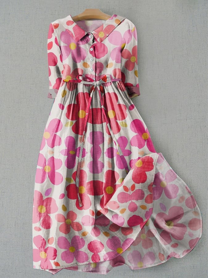 Colette - Casual Floral Dress